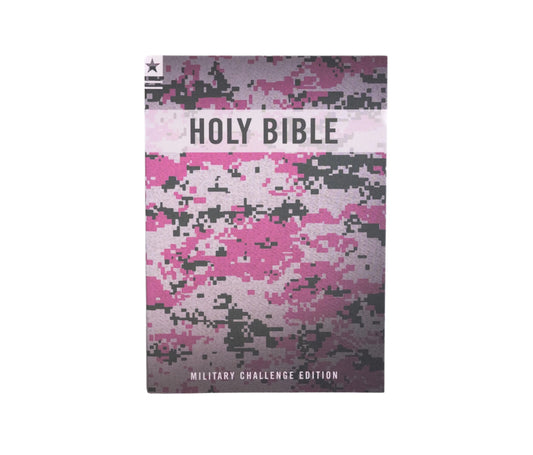 Military Bible Challenge Bible (ESV) - Pink