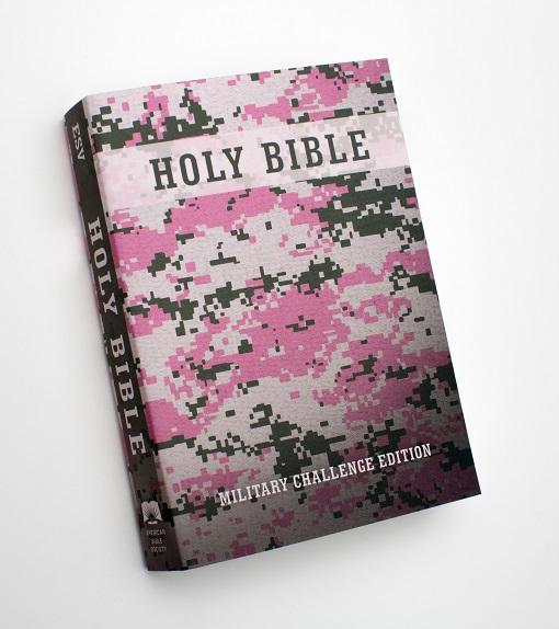 Military Bible Challenge Bible (ESV) - Pink