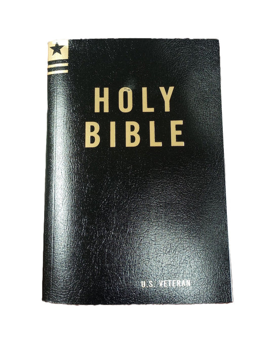 Veteran Extra-Large Print Bible - Black (KJV)