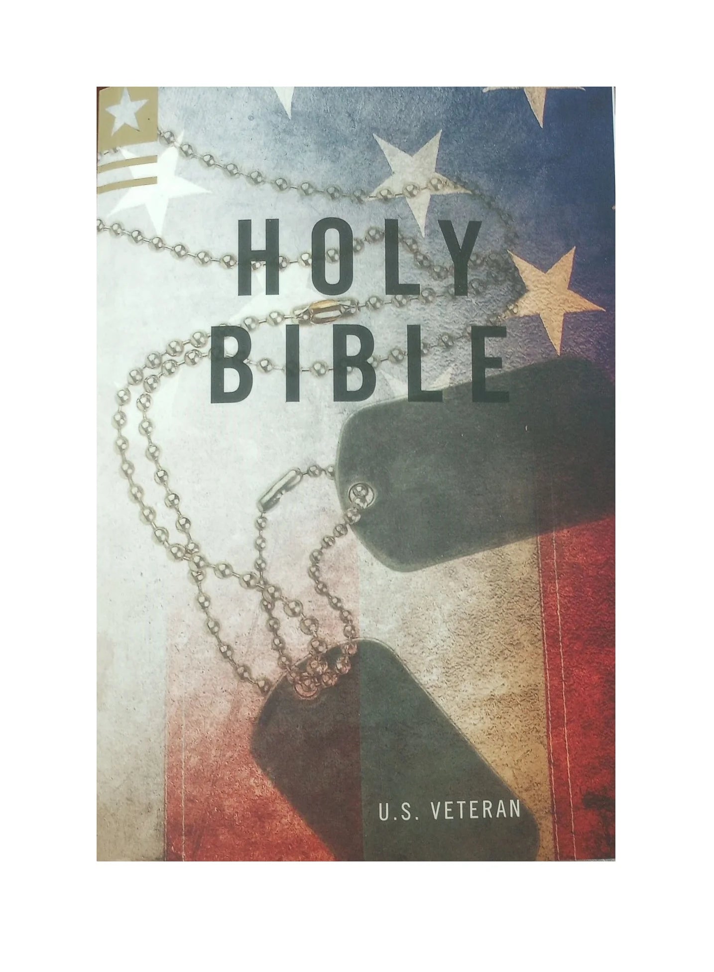 Veteran Extra Large Print Bible Flag KJV Armed Services Ministry Veteran extra large print bible flag kjv armed services ministry