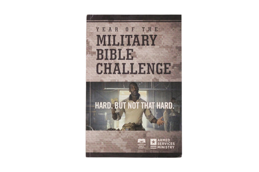 Military Bible Challenge Guidebook (Large Print)