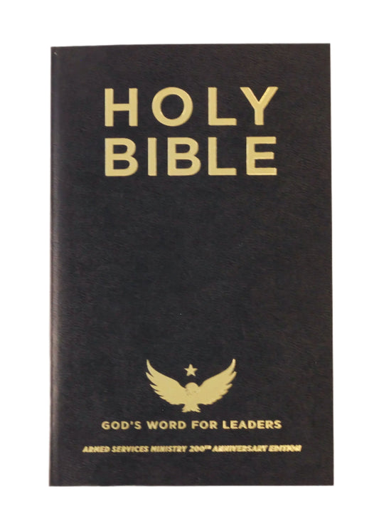 Military Bible Leadership (ESV) Black