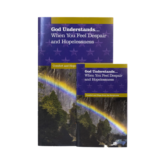 God Understands Despair & Hopelessness (Large Print)