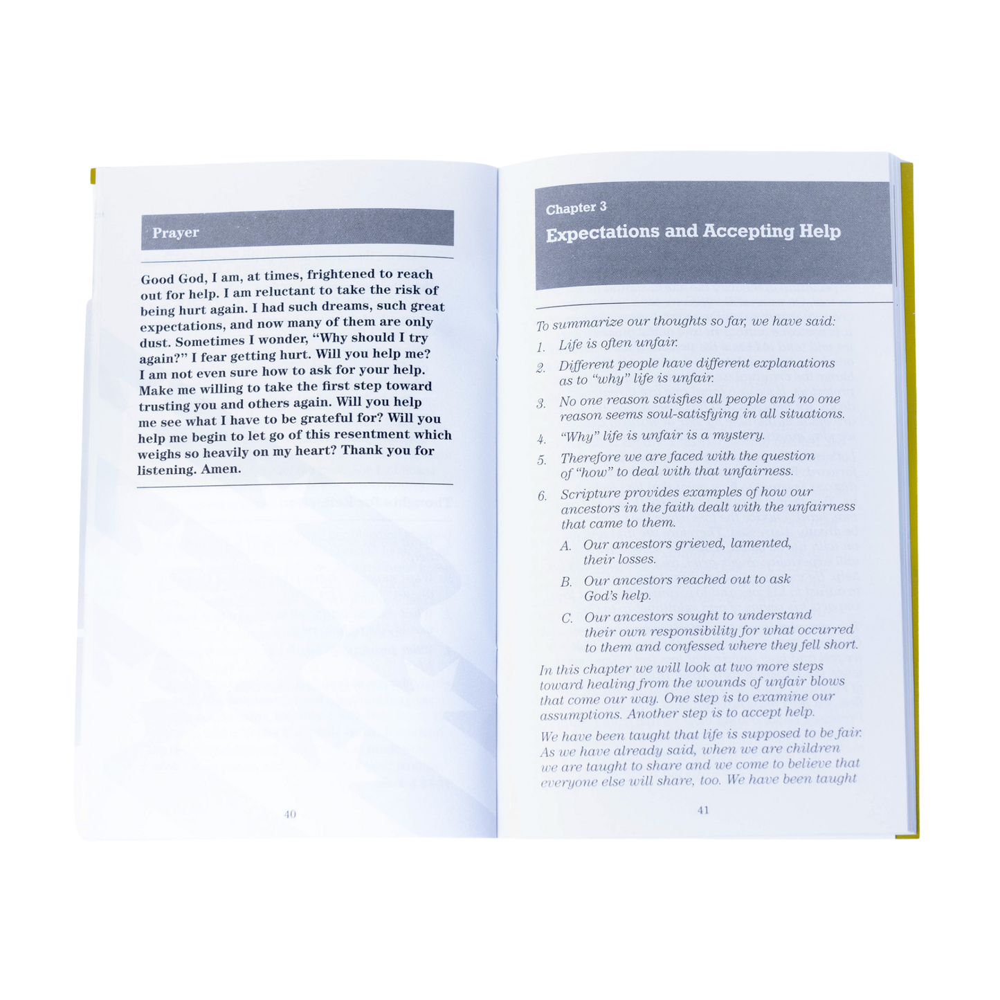 God Understands Unfair