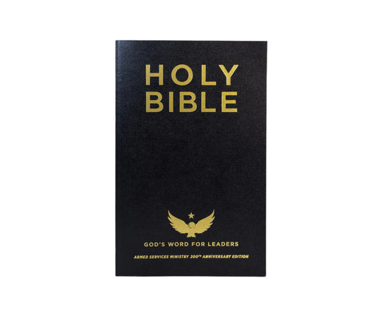 Military Bible Leadership (ESV) Black